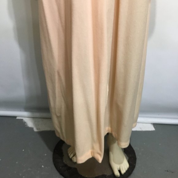 JJM 22W 2X Apricot Peach Fleece Long Snap-Front Bathrobe NEW Vintage - Picture 5 of 10